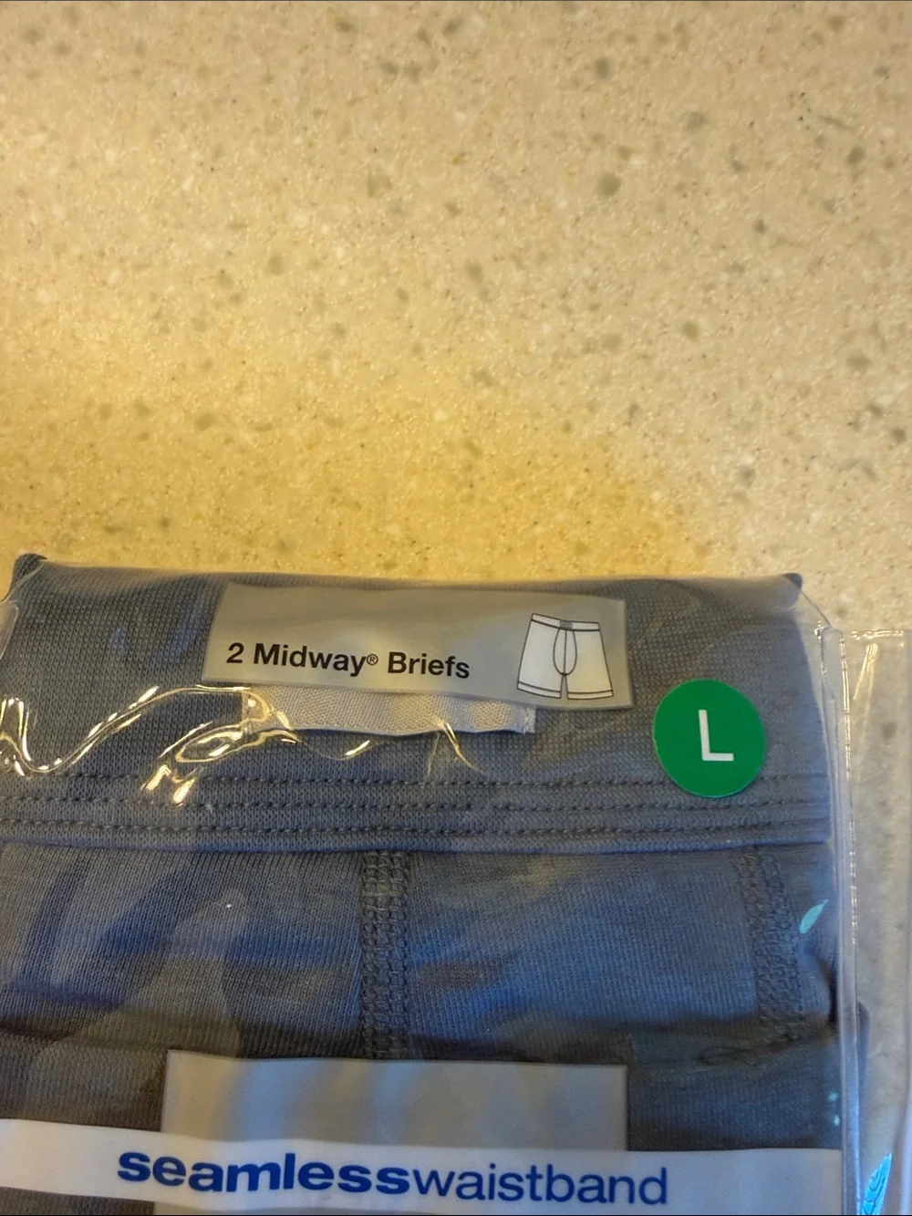 Jockey Men’s Seamless Waistband Boxer Briefs - Gray NWT